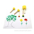 painting tool set 5pcs foam paint brush set